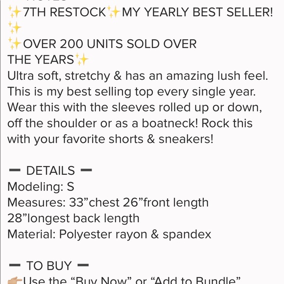 White top reposh from EKAttire - Picture 3 of 6